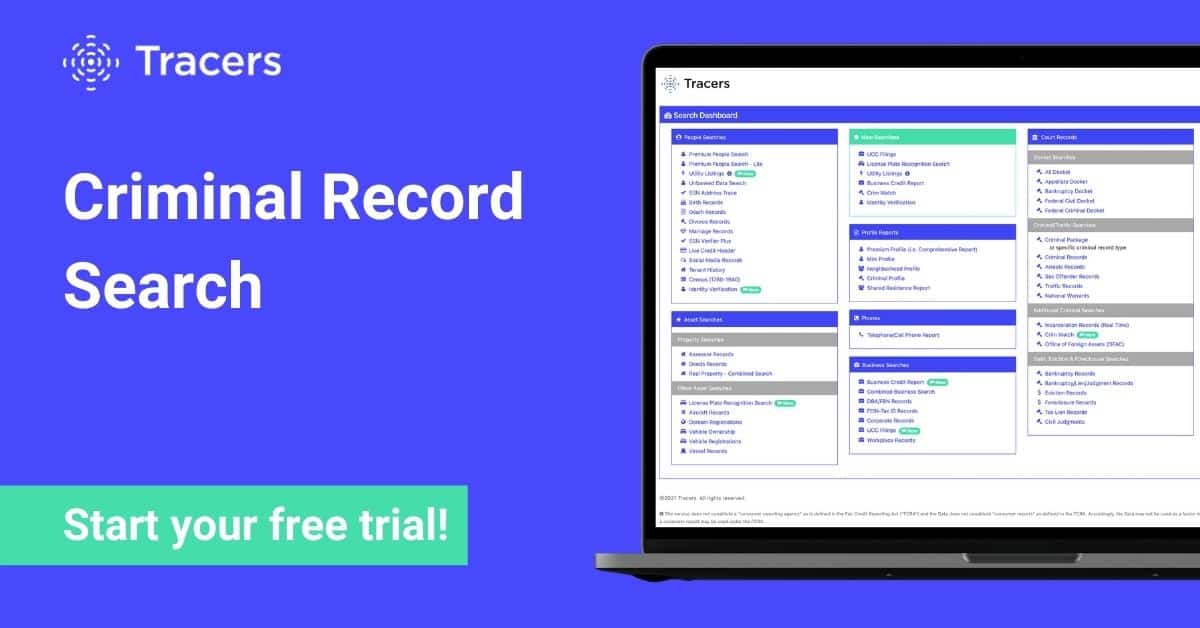 arrest record search