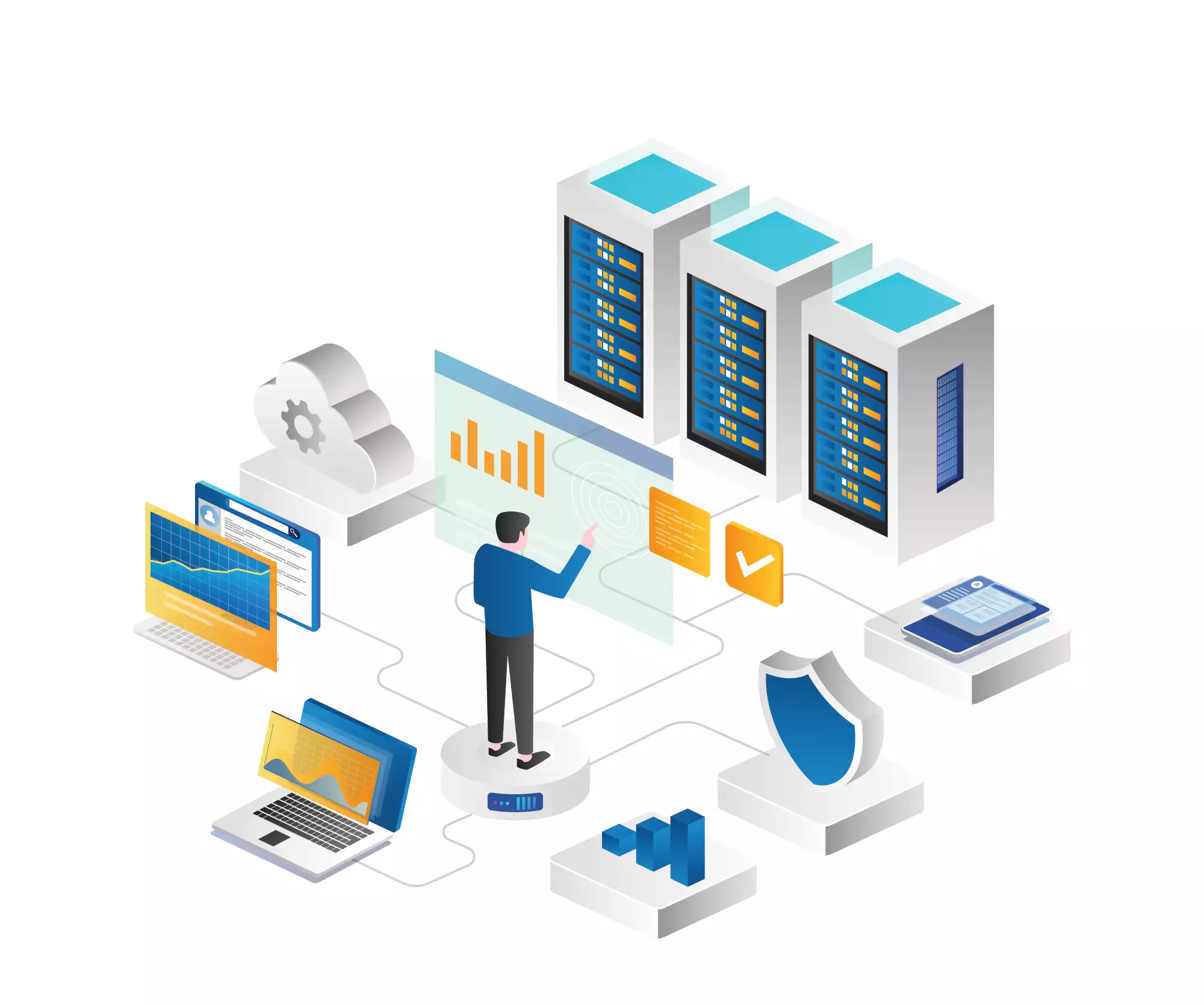 Database using batch processing and real-time processing